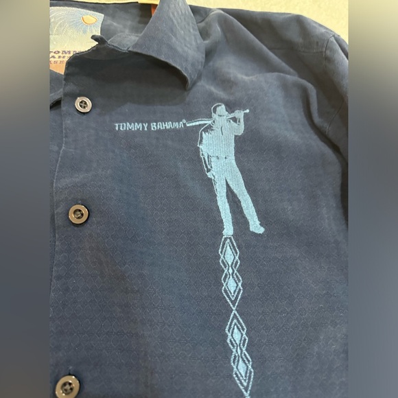 Tommy Bahama Silk Astros Baseball Shirt - Picture 7 of 10
